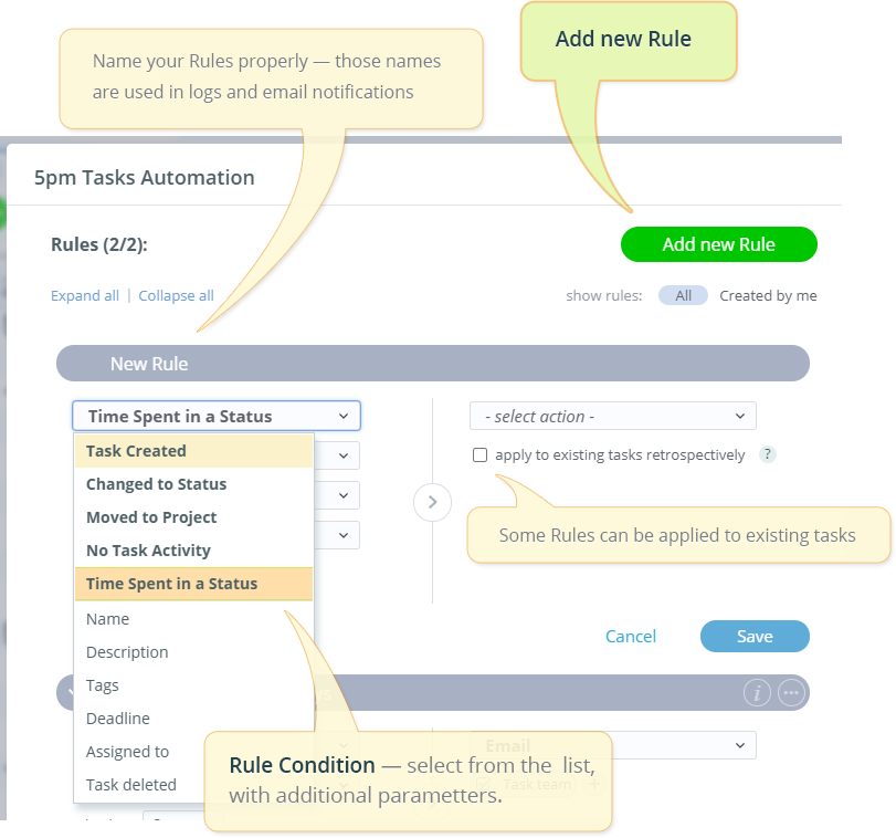 Automation Rule